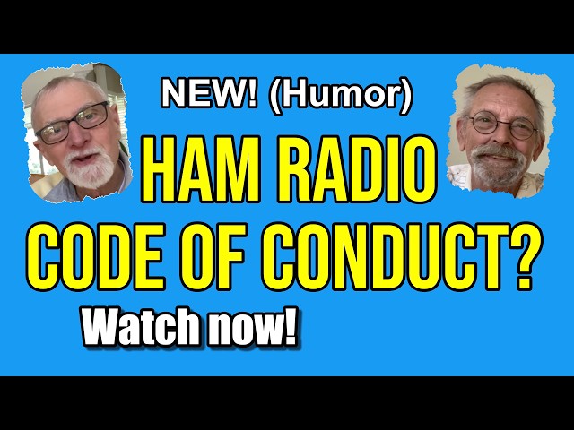 New Ham Radio Code of Conduct: Humor