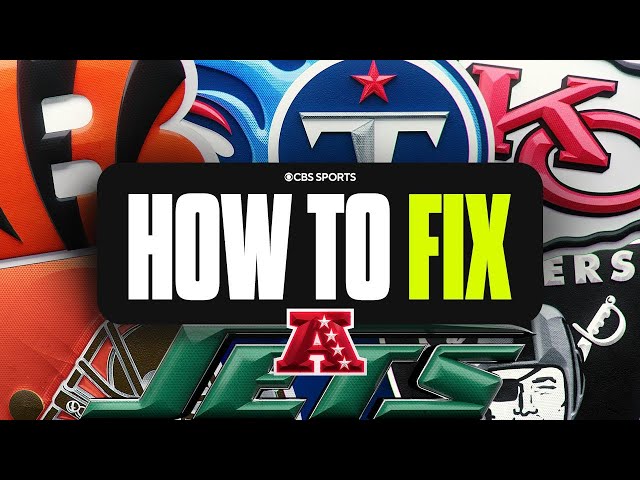 How to FIX eliminated AFC teams: Chiefs, Bengals, Raiders, Titans, Browns, & Jets 👀