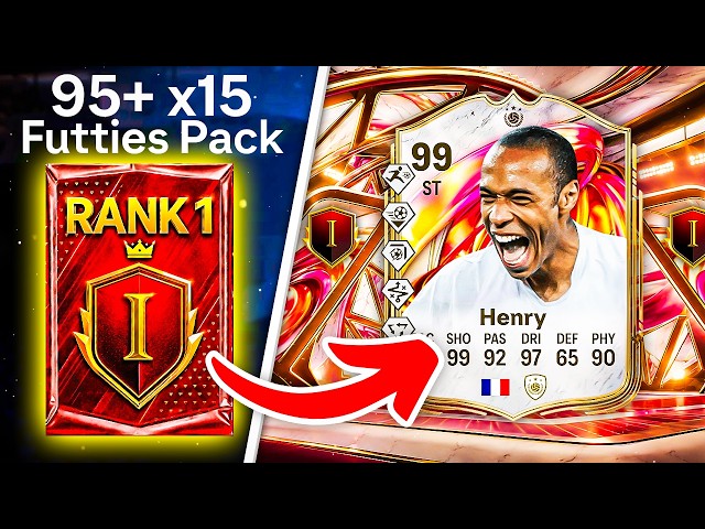 I PACKED 2x 99 FUTTIES! 🔥 MY 2x RANK 1 CHAMPS REWARDS - FC 26 Ultimate Team
