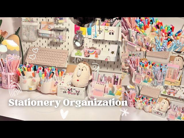 How To Organize Stationery | Diecutsmart | Stationery Organizers | #stationery #organization