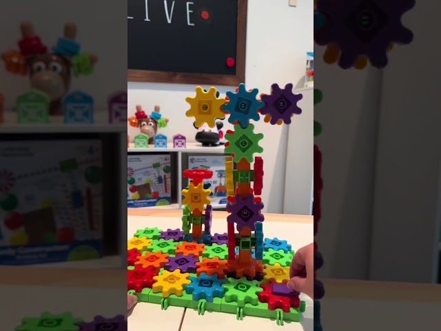Learning Resources Gears! Gears! Gears! Deluxe Building Set