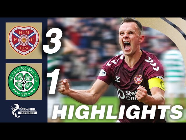 Heart of Midlothian 3-1 Celtic | HIGHLIGHTS | William Hill Premiership
