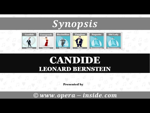 The Synopsis of CANDIDE in 4 minutes (Plot / Roles)