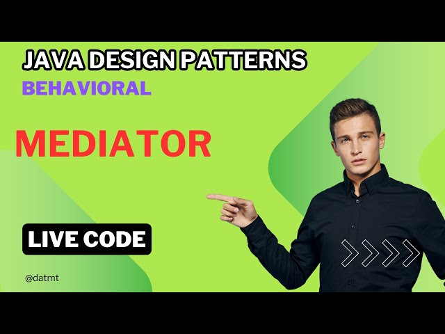 Java Design Patterns: Mediator Live Coding
