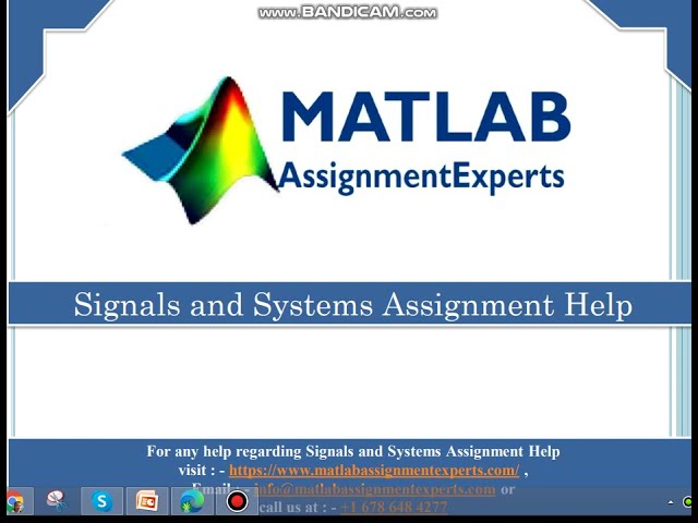 Signals and Systems Assignment Help