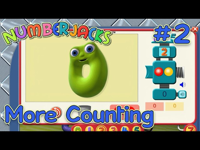 Counting In 1s, 2s and 5s! | Numberjacks Maths Course!🔢 More Counting | Learning with Numberjacks!