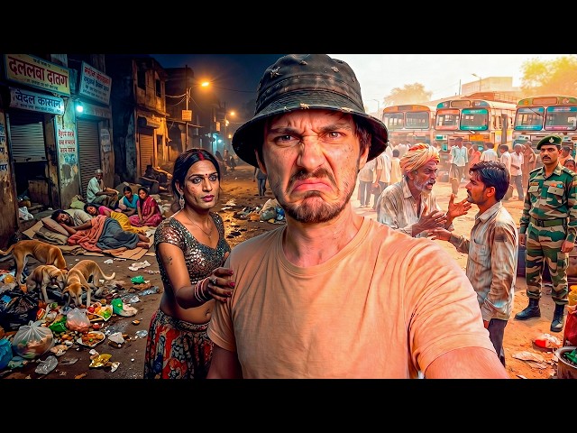 Así es viajar en bus en India 🇮🇳 (No apto para principiantes)