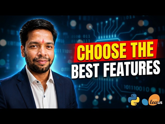 ML Project Series #6 | Feature Selection in Machine Learning Explained | Insurance Dataset 2026