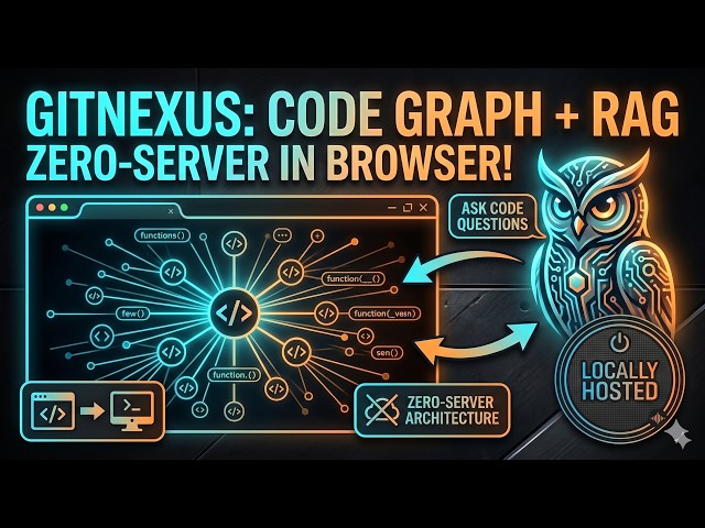 GitNexus: Zero-Server Code Graph & RAG Agent in Browser | Locally Hosted