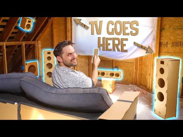 I Built a Fake Home Theater…