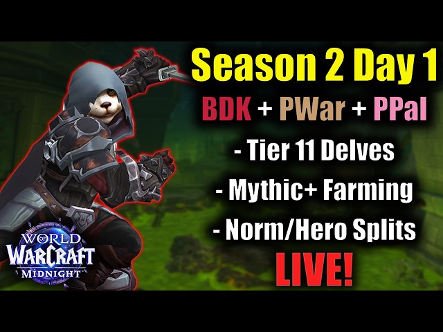 Mythic+ & Raid Splits | Season 2 Day 1