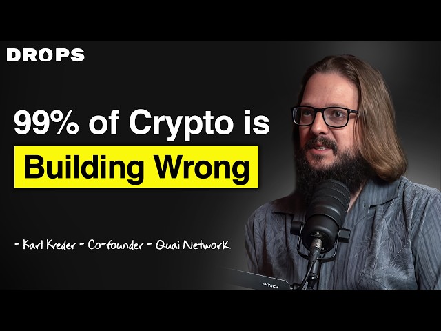 99% of Web3 Is Broken | Co-Founder of Quai Network | DROPS E31