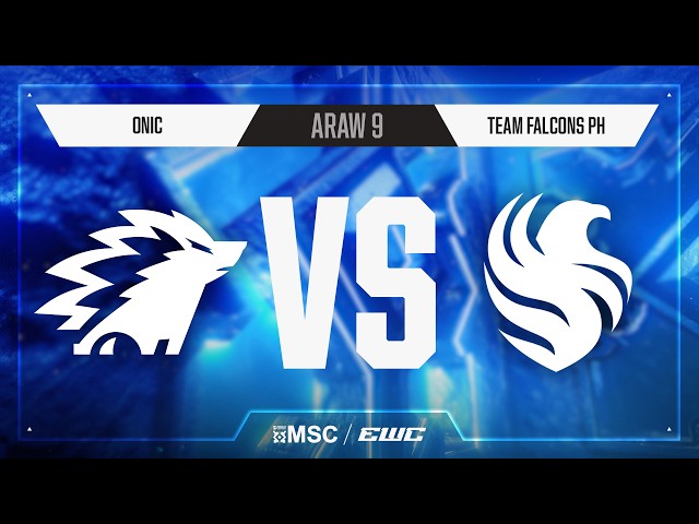 ONIC vs Team Falcons PH | ARAW 9 | Third Place Match | MSC sa EWC26