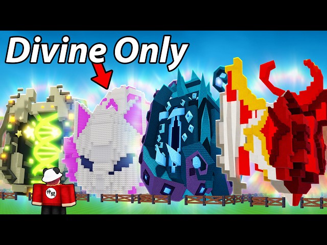 Starting Over Using Only Divine Eggs in Steal an Egg