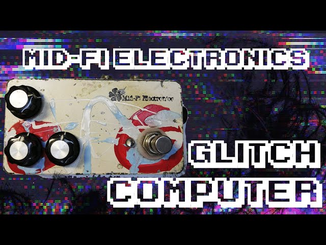 Mid-Fi Electronics Glitch Computer Octave Fuzz
