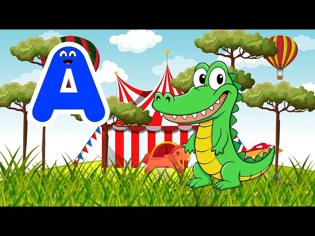 Angel Words ABC: A for Alligator - Alphabet Learning for Kids