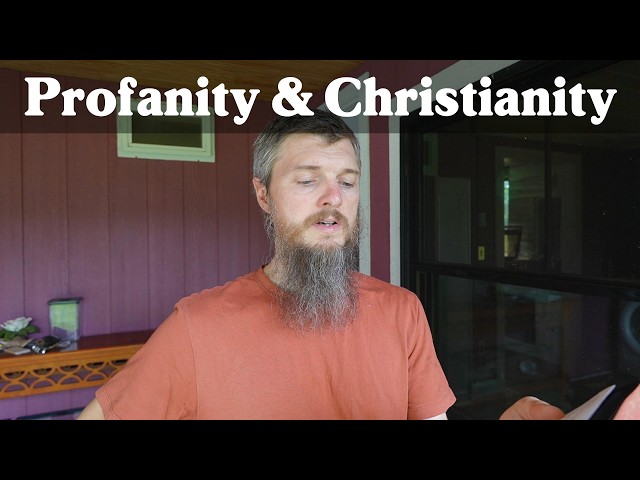 Put Away Profanity if you Walk with Christ