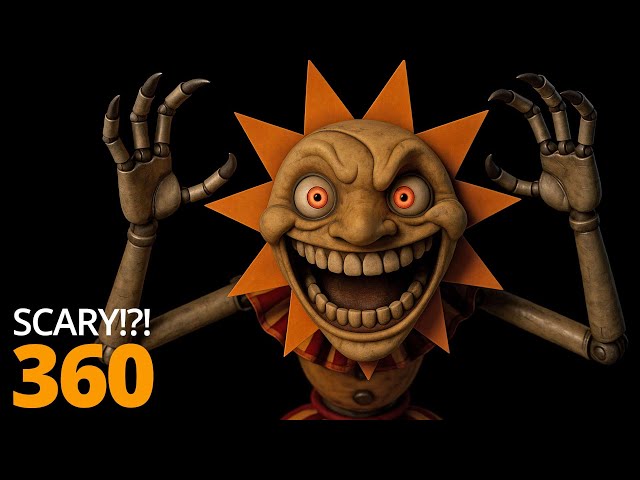 I Spent 24 Hours in Scary Daycare with Freddy Fazbear (360 Jumpscare)