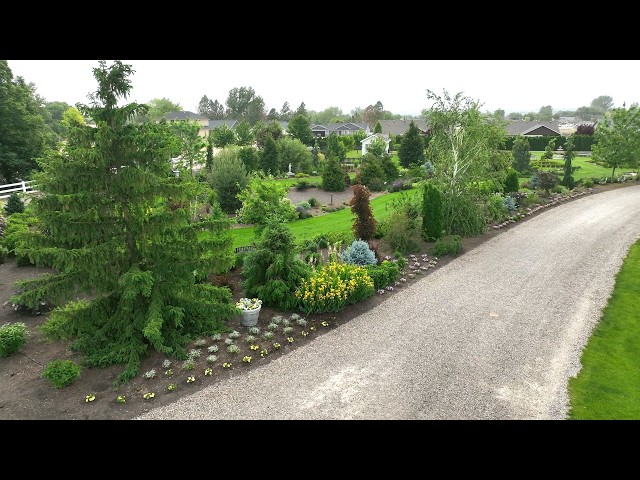 Drone Garden Tour May 2026 🌿