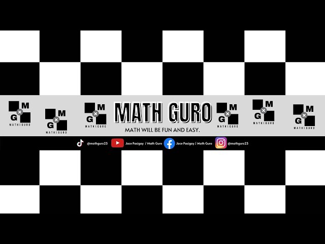 MATH GURO (Math Video Welcome and Tutorial)