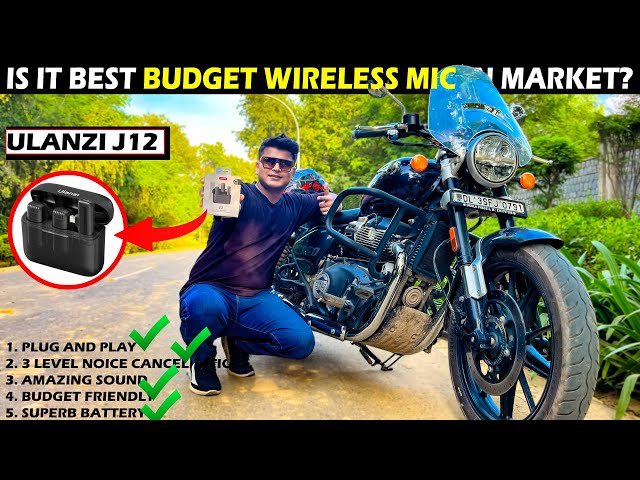 Best Budget Mic for YouTube? ULANZI J12 Wireless Mic | Best Cheap & Budget Wireless Mic for Mobile