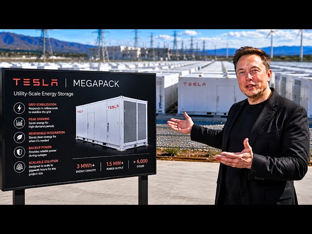 Tesla Megapack Powers 44,000 Homes: Why $29 BILLION Is Heading HERE?