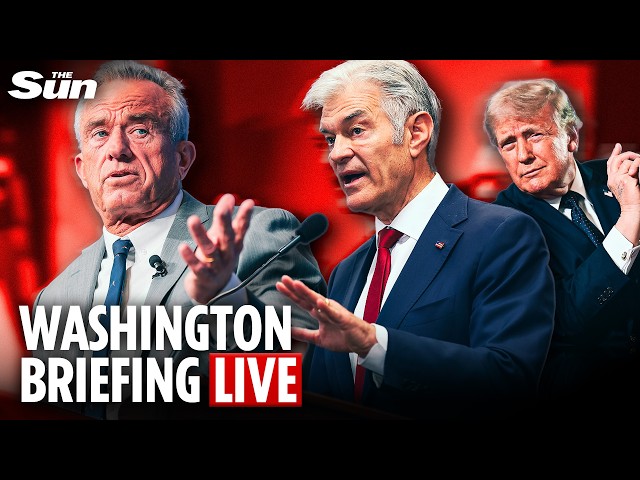 LIVE: Healthcare chief Mehmet Oz addresses reporters in Washington press briefing