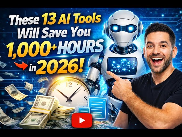 These 13 Free AI Tools That Will Stop You from Wasting 1000s of Hours in 2026