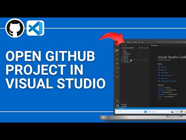 How To Open Github Project In Visual Studio?