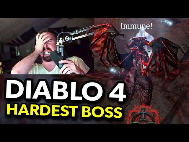 Asmongold Fights Uber Lilith in Diablo 4