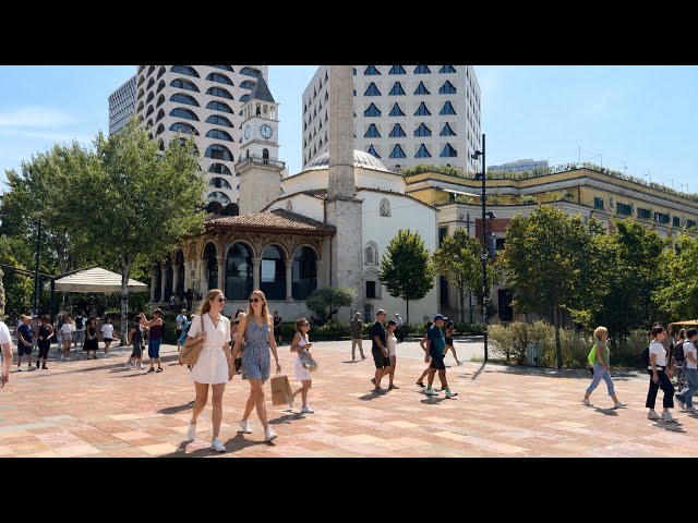 Tirana Albania 🇦🇱 September 2026 4K HDR Walking Tour