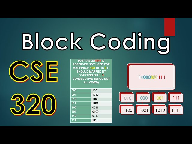 CSE 320 BLOCK CODING IN BANGLA