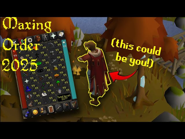 What Order Should You Max in OSRS? A Dad's guide to lazy yet efficient 99's