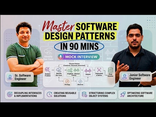 Master All Software Design Patterns in 1.5 Hours | Junior vs. Senior Dev: Code Review Battle! ⚔️💻