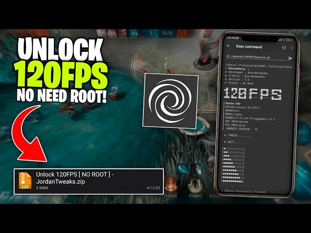 Unlock 120FPS on Any Android! (No Root)