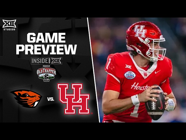 Oregon State vs. Houston Game Preview | Inside the 12 presented by @Oldtrapper