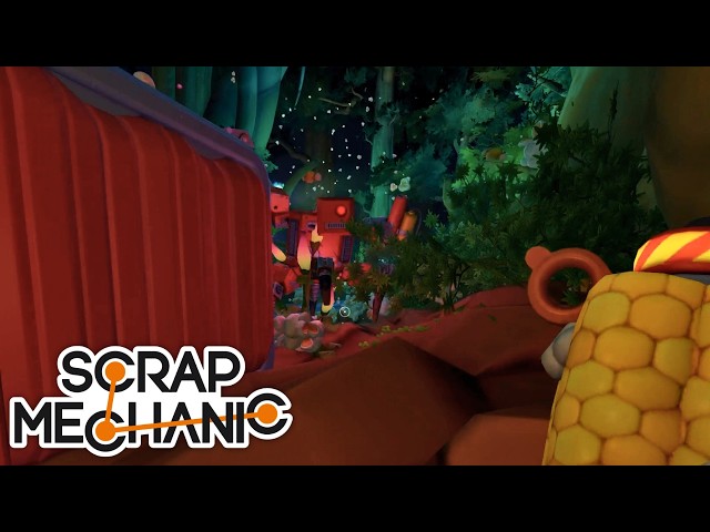 Party in the Growlab with Mr Farmbot! - Scrap Mechanic Ep 15