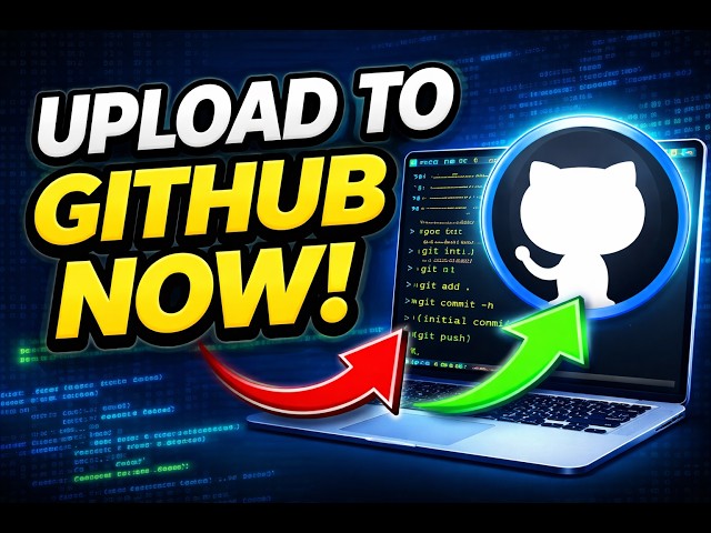 Git & GitHub for Beginners: Upload Your First Project Step-by-Step