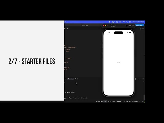 Build and run a React Native App locally using Expo