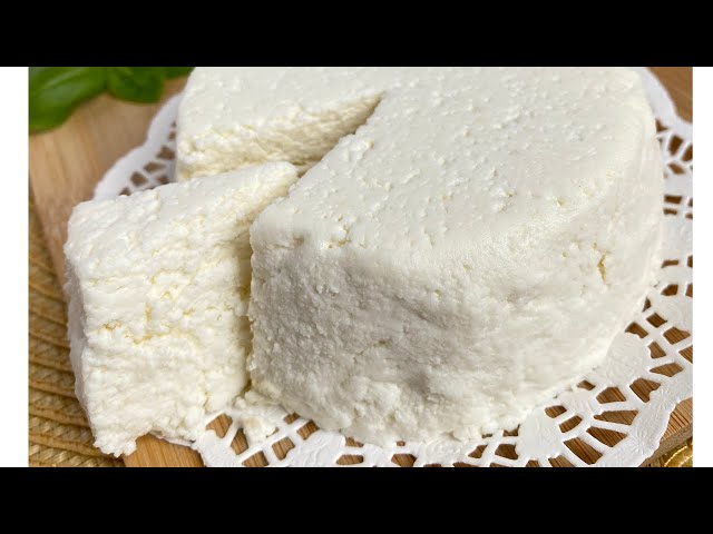 HOW TO MAKE EASY HOMEMADE FRESH CHEESE | 3 ingredients | NO RENNET