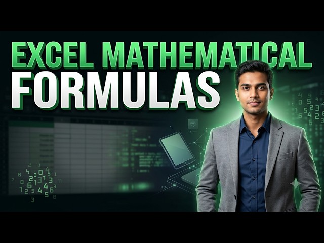 Top 10 Essential Excel Math Formulas You MUST Know in 2026