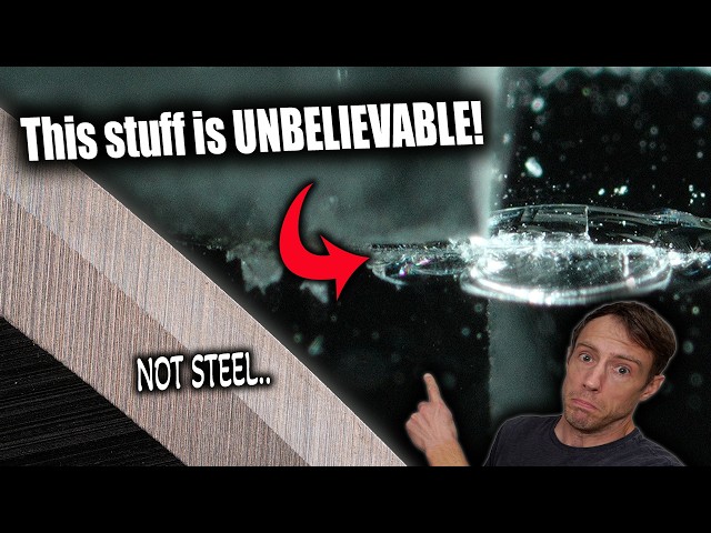 The Most EXTREME Knife Blade Material I've Ever Seen! PERIOD...