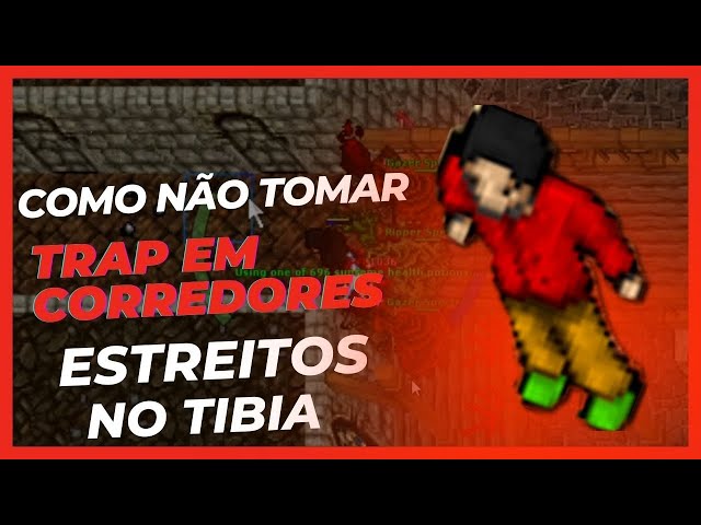 COMO NÃO TOMAR TRAP EM CORREDORES ESTREITOS NO TIBIA / ESCOLINHA DO PVP 1