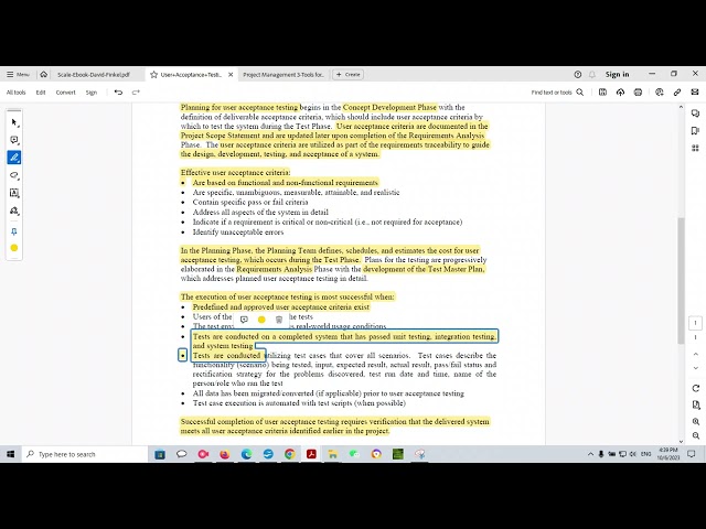 My Journey in becoming a Software Tester- Lesson 14:  USER ACCEPTANCE Testing
