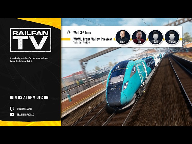 Train Sim World 6 Preview Livestream: WCML Trent Valley