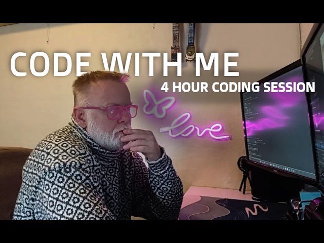 4 HOUR CODE WITH ME | Deep Focus + Chillhop Music | Building a Real Software Project