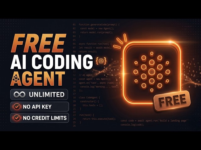 I Found a FREE AI Coding Agent Better Than Most Paid Tool - Developers must watch