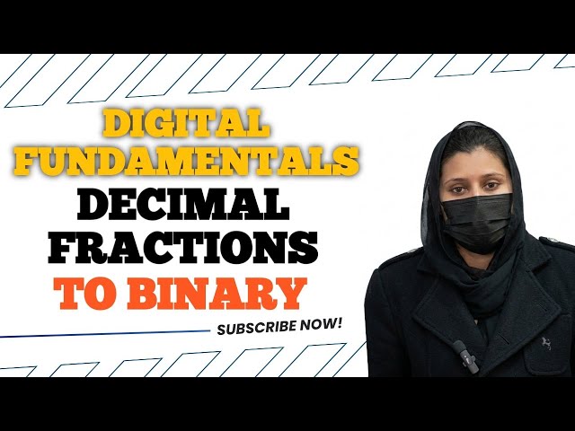Repeated Multiplication by 2 Method | Converting Decimal Fractions to Binary 