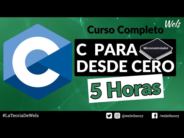 Curso de C para MICROCONTROLADORES desde CERO  | Wels Theory
