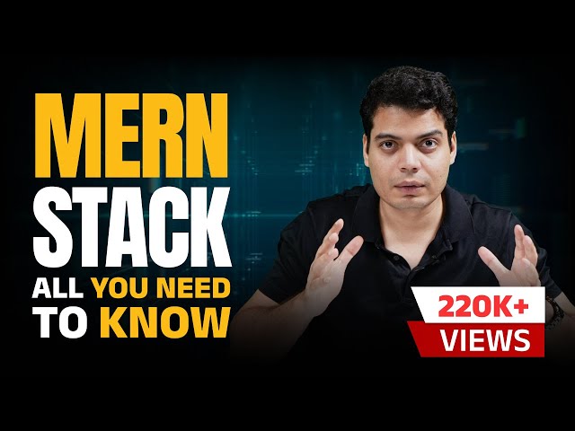 Mastering MERN as a BEGINNER | Tanay Pratap Hindi